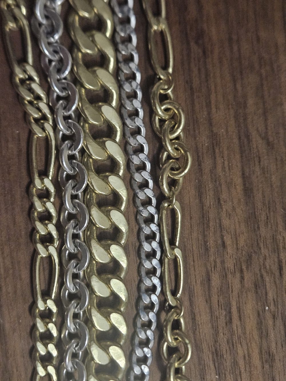 Silpada KR Collection Tough Luxe Mixed Metal Multi-Chain Bracelet - Picture 9 of 14